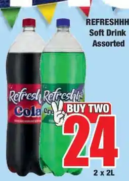 Boxer REFRESHHH Soft Drink Assorted offer