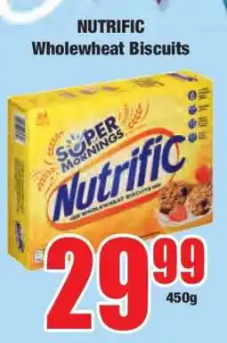 Boxer NUTRIFIC Wholewheat Biscuits offer