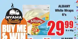 Boxer ALBANY White Wraps 6's offer