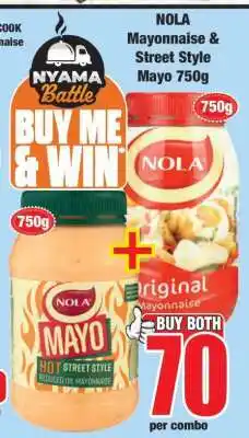 Boxer NOLA Mayonnaise & Street Style Mayo 750g offer