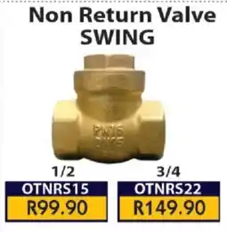 Laduma Hardware catalogue Non Return Valve SWING offer