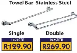 Laduma Hardware catalogue Towel Bar Stainless Steel offer