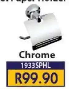 Laduma Hardware catalogue Toilet Paper Holder Chrome offer