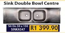 Laduma Hardware catalogue Sink Double Bowl Centre offer