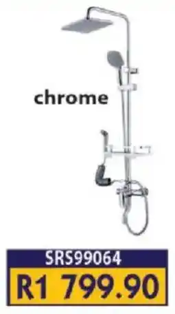 Laduma Hardware catalogue chrome shower offer