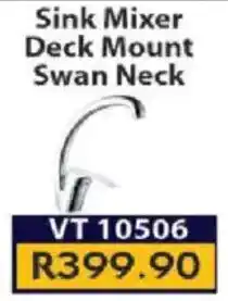 Laduma Hardware catalogue Sink Mixer Deck Mount Swan Neck offer
