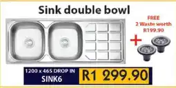 Laduma Hardware catalogue Sink double bowl SINK6 offer