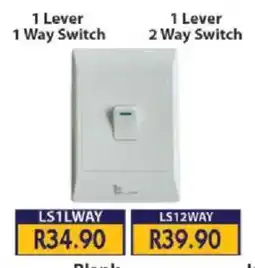 Laduma Hardware catalogue 1 Lever 1 Way Switch offer