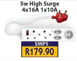 Laduma Hardware catalogue 5w High Surge 4x16A 1x10A offer
