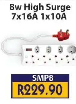 Laduma Hardware catalogue 8w High Surge 7x16A 1x10A offer
