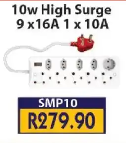 Laduma Hardware catalogue 10w High Surge 9 x16A 1 x 10A offer