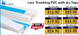Laduma Hardware catalogue Lars Trunking PVC with d/s Tape offer