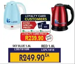 Laduma Hardware catalogue Electric Kettle LASS offer