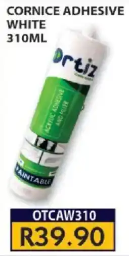 Laduma Hardware catalogue Cornice Adhesive White Ortiz offer