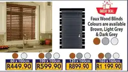 Laduma Hardware catalogue Faux Wood Blinds offer