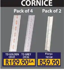 Laduma Hardware catalogue Cornice TD GOLDEN offer