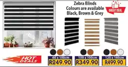 Laduma Hardware catalogue Zebra Blinds offer