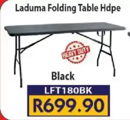 Laduma Hardware catalogue Laduma Folding Table Hdpe offer