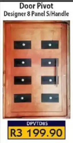 Laduma Hardware catalogue Door Pivot Designer 8 Panel S/Handle offer