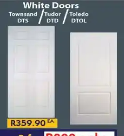 Laduma Hardware catalogue White Doors Townsand / Tudor / Toledo offer