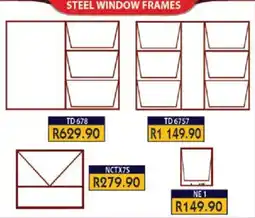 Laduma Hardware catalogue STEEL WINDOW FRAMES offer
