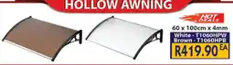 Laduma Hardware catalogue Hollow Awning offer