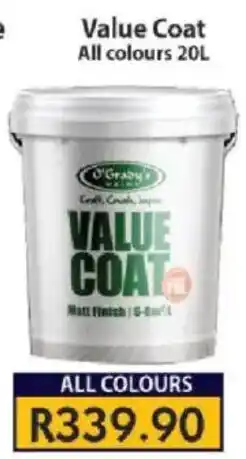 Laduma Hardware catalogue O'Grady's Value Coat offer