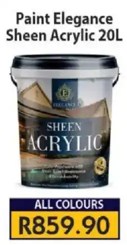 Laduma Hardware catalogue Paint Elegance Sheen Acrylic offer