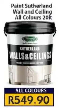 Laduma Hardware catalogue Sutherland Walls & Ceilings offer