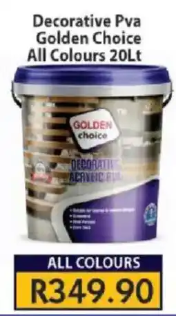 Laduma Hardware catalogue Decorative Pva Golden Choice offer