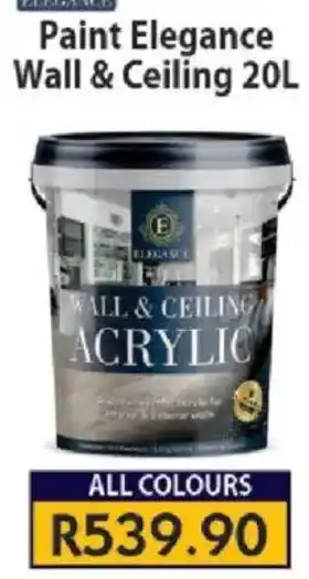 Laduma Hardware catalogue Paint Elegance Wall & Ceiling Acrylic offer