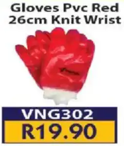 Laduma Hardware catalogue Gloves Pvc Red offer