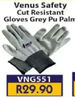Laduma Hardware catalogue Venus Safety Cut Resistant Gloves Grey Pu Palm offer