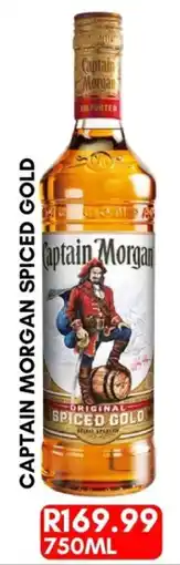 Prestons Captain Morgan Spiced Gold offer