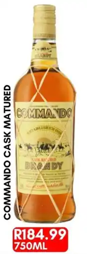 Prestons Commando Brandy offer