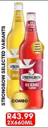 Prestons Strongbow Premium Apple Ciders offer