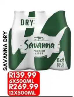 Prestons Savanna Dry Premium Cider offer