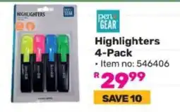 Game Highlighters 4-Pack offer