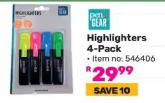 Game Highlighters 4-Pack offer