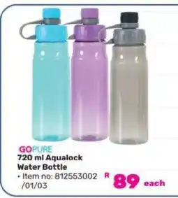 Game GOPURE 720 ml Aqualock Water Bottle offer