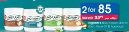 Clicks Ingram's Body Cream 400 ml offer