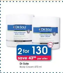 Clicks Dr Sole offer