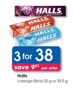 Clicks Halls offer