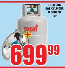 Boxer TOTAI 3KG GAS CYLINDER & COOKER TOP offer