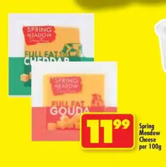 Spring Meadow Cheese per 100g