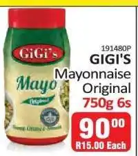 KitKat Cash and Carry GIGI'S Mayonnaise Original offer