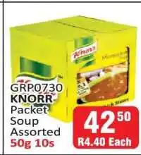 KitKat Cash and Carry Knorr Packet Soup Assorted offer