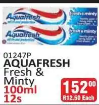 KitKat Cash and Carry AQUAFRESH Fresh & Minty offer
