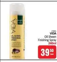 KitKat Cash and Carry VIDA Oil Sheen Finishing Spray offer
