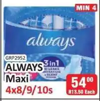 KitKat Cash and Carry ALWAYS Maxi offer